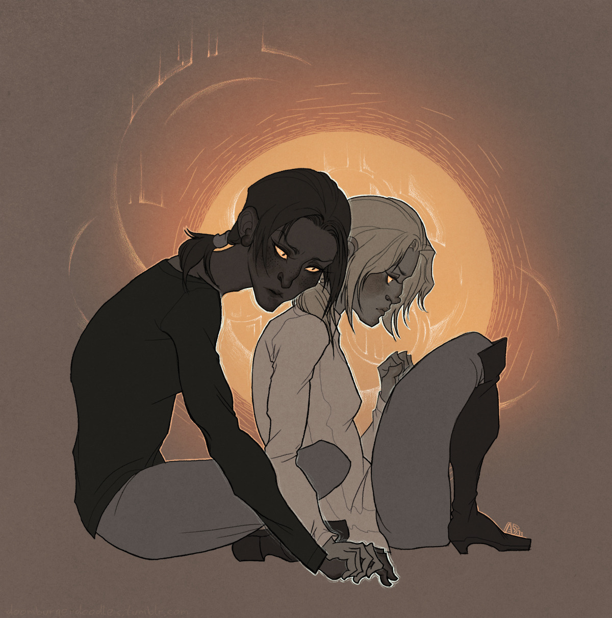 doomburgerdoodles:   &ldquo;I told you didn’t I Ymir…&rdquo;  I have