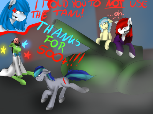 sketchynatasking:  i want to hug you all iorejtrnhtrinhrtijrt. <3Featured in the pic are:MScoot Toon PonySmittygir MistyAnd Sketchy. -3-Thanks again for 500!! <3  Congrats Sketchy nat on another mile stoneIt feels like only a few days ago i meet
