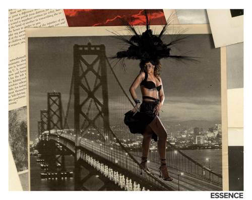 Rihanna for Essence MagazineIn collaboration with Lorna Simpson