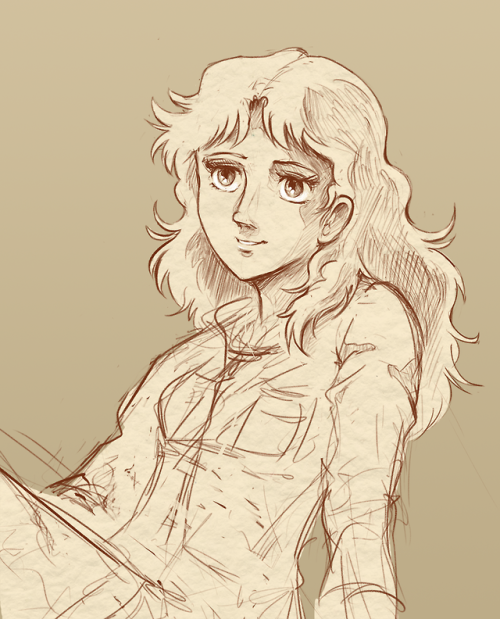 supergiantbird:A sketch of Remy from The Time Étranger for @80sanime! Remy is an amazing char