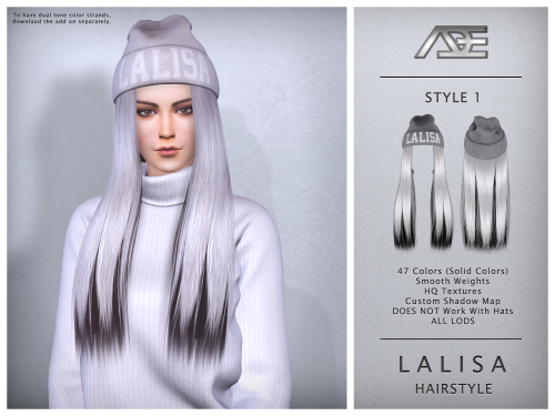 NEW HAIRSTYLES FOR SIMS 4, Inspired by Lisa from LALISA Music Video!!!Hairstyles:Lalisa Hairstyle (S