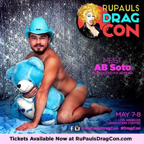 absoto:  Escándalo! Mark your calendars! #ABSoto at #RuPaul’s #DragCon! 2016 @rupaulsdragcon