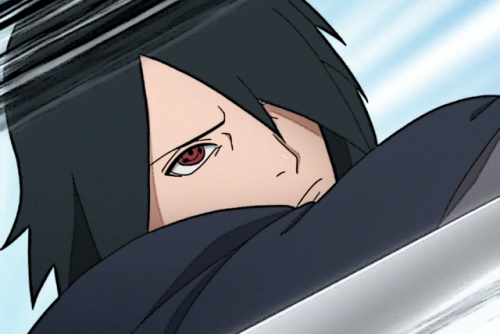 sakura3hanami: Sasuke’s battle mode in Gaiden ❤️