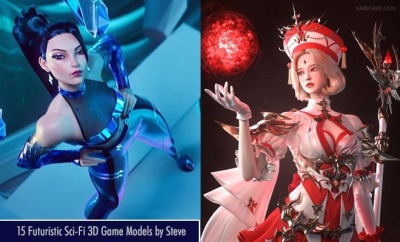 New avatars of KDA League of Legends - Futuristic Sci-Fi 3D Game Models by SteveFull Post: https://webneel.com/sci-fi-3d-game-models-steve
Visit: https://webneel.com/daily
Follow me on Tumblr: www.webneel.tumblr.com