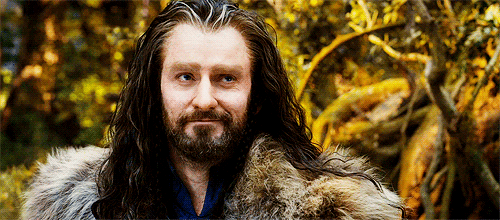 captain-flint:I was always looking for a moment where I could make Thorin laugh or smile but they we