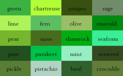 mentalflossr:Name Every Shade of the Rainbow