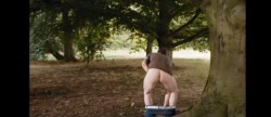 nakedactors:  Tom Hardy naked under a tree