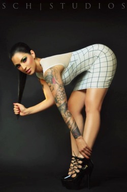 stunning-round-of-inked-girls:  More @ http://stunning-round-of-inked-girls.tumblr.com