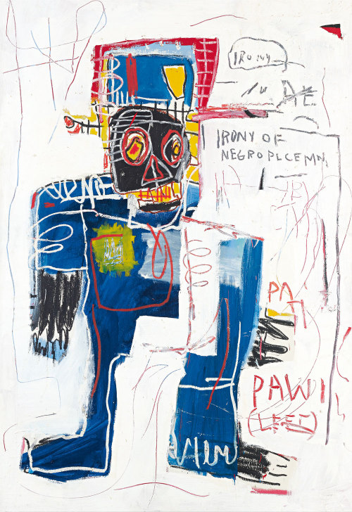 Jean-Michel Basquiat, Irony of Negro Policeman, 1981