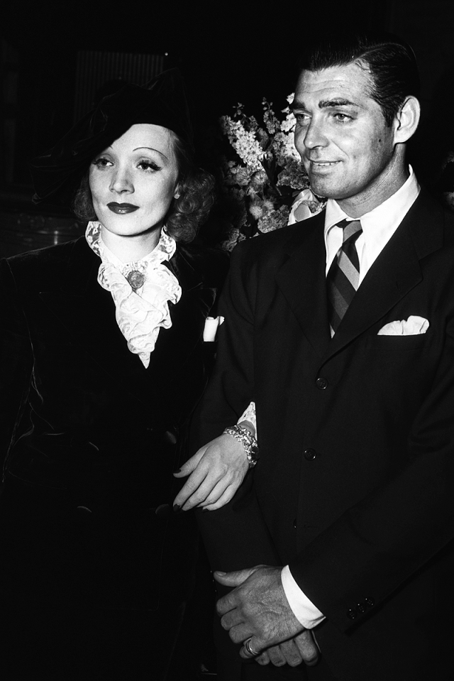 ✧ Marlene Dietrich and Clark Gable (1936) ✧