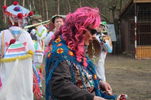 lamus-dworski: Kolędnicy in Poland: custom of ‘chodzenie z kozą’ (walking with goat