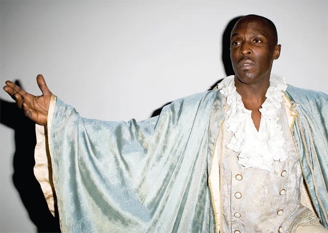 plumslices:Michael K. Williams for the Shakespeare Theatre of New Jersey (2010)