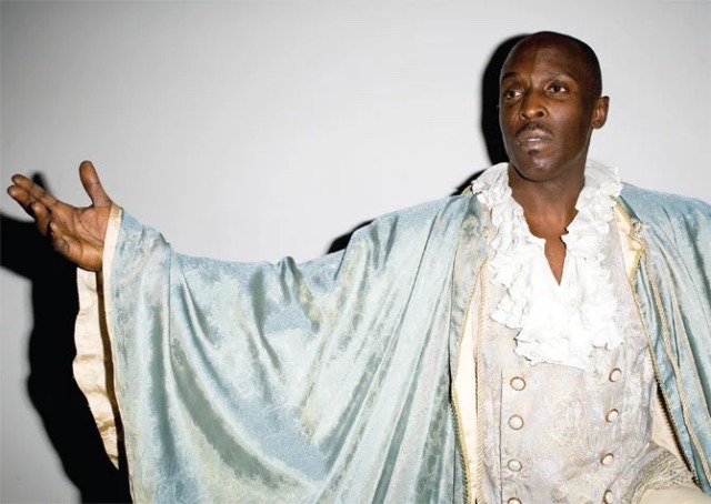 plumslices:Michael K. Williams for the Shakespeare Theatre of New Jersey (2010)