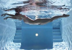 nudeexercise:  Swim Nude 
