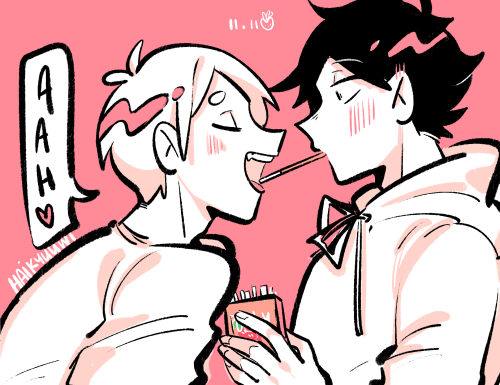 quick sunakomo pocky day doodle