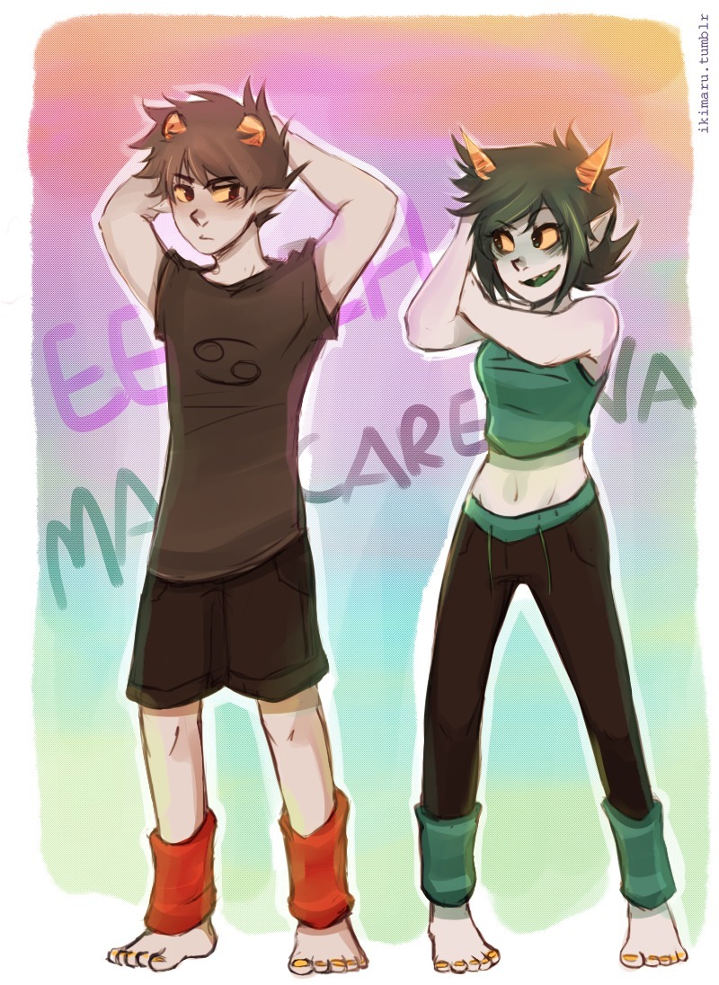 doyoulikehomestuck:  Source: x,X,x,X,x,X An ikimaru appreciation post. Also Karezi