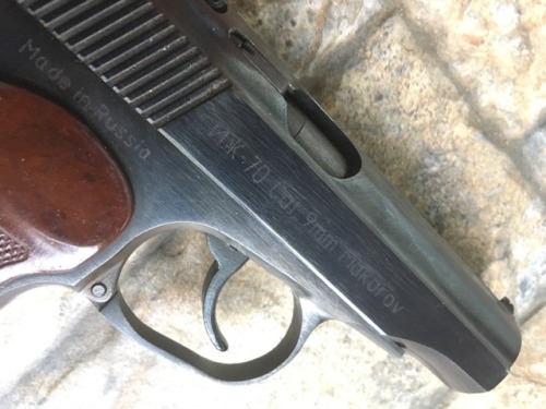 In 1948 Nikolay Makarov designed this blowback pistol and year later it went into production. It ent