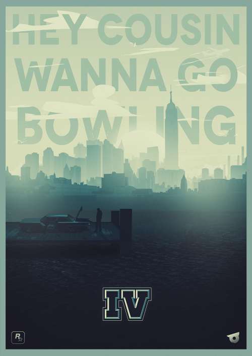 pixalry:   The GTA Poster Collection - Created by Tom van Dijk  Available for sale at the artist’s RedBubble Shop. 