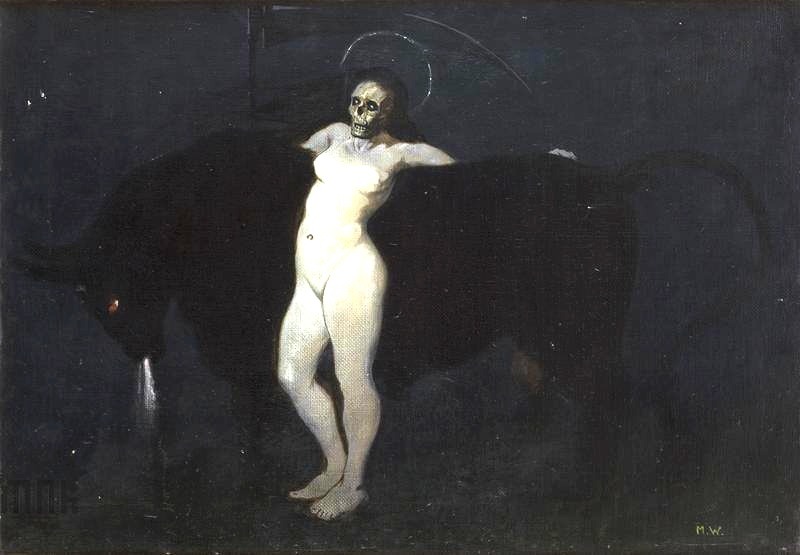  Marian Wawrzeniecki, “Death appeases all,” c1905. 