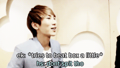 btob:  when eunkwang beats peniel at an english rap battle 