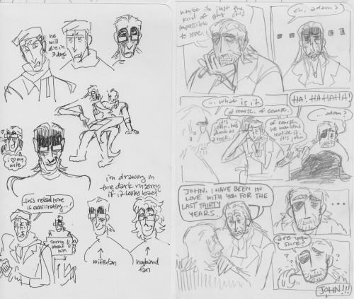 Ancient Mgs Doodles Scanned At Long Last