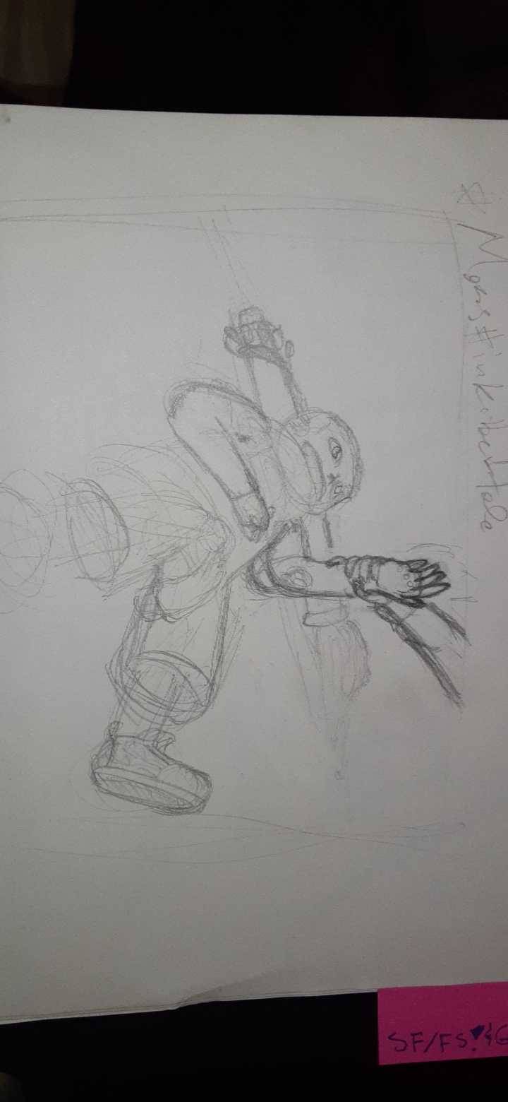 Ink On Blank Canvas Just Waiting...