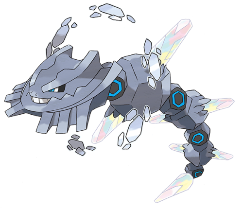 nintendonerdiness:  New Pokemon ORAS screenshots including Mega Steelix and Mega Glalie, flying on Mega Latios in the overworld and the return of Pokenav Trainer’s Eyes!