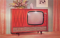 midcenturymodernfreak:  Sparton 3-way “Imperial&quot; Television “23&quot; TV Chassis,  AM Radio/ Hi-Fi Stereo Chassis with Automatic Record Change - Via 