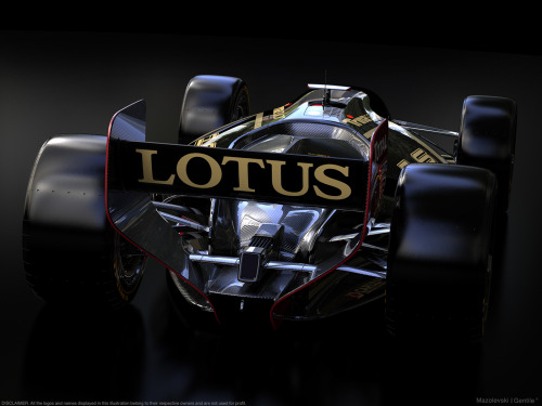 Lotus F1 on Behance by Matteo Gentile