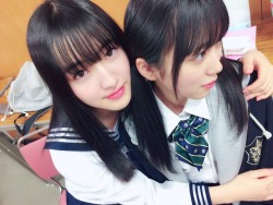 nakotte-iijan: Tashima Meru / Feb 18, 2018 [English Translation]  ツンデレなこちゃん。Tsundere Nakochan. 写真撮ってる時に「ツンなこー」って言いながらツンツンしてくるの可愛すぎ💗While I was taking the photos,