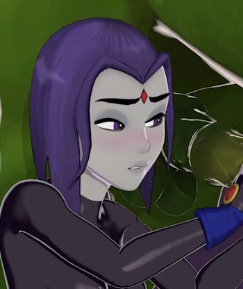 skuddpup:  I animated a little something with Raven and a Horse! this is only the