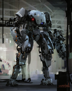 mechaddiction:Captoon lee insu mech concept