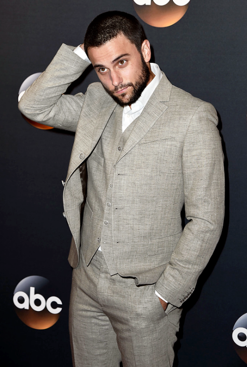 dailyjackfalahee:  Jack Falahee attends the 2017 ABC Upfront on May 16, 2017 in New York City.  