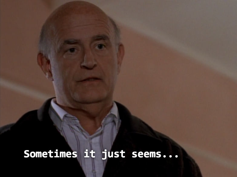 The signs as our favorite out-of-context x-files screen-caps.