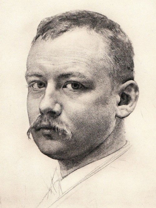portraituresque:  Karl-Stauffer-Selbstbildnis