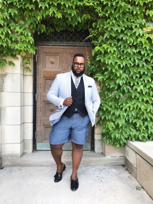 |A Big &amp; Tall/Plus Male Style Inspiration|“Live Big, Dress Big, &amp; Leave a Bi