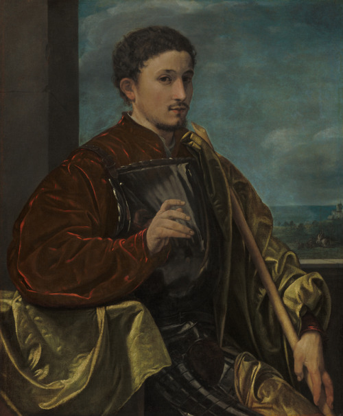 Portrait of a KnightGiovanni Gerolamo Savoldo (Italian; ca. 1480–after 1548)ca. 1525Oil on canvasNat