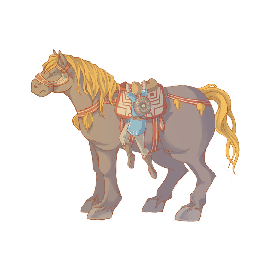 kirstieguerette:Giant Horse problems.