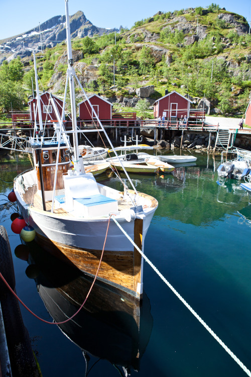 This is Nusfjord in the Lofoten Islands, Norway. Population 19.  I loved it here so much I cons