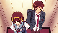 emirikimidorii:     Fav caps of The Melancholy of Haruhi Suzumiya (episode 5)  