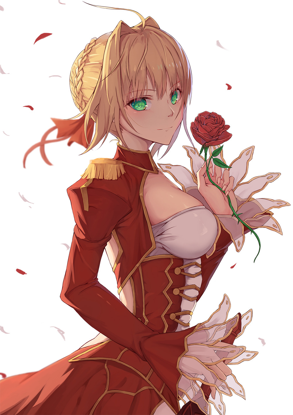 Playable Saber (Nero Claudius) with... (04 Jan 2018)｜Random Anime Arts  [rARTs]: Collection of anime pictures