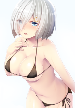 hamakaze (kantai collection) drawn by izumi