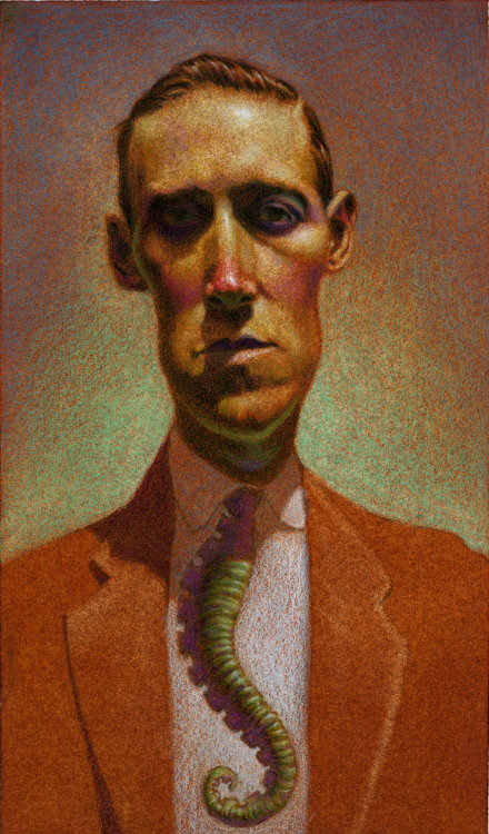 fhtagn-and-tentacles:H.P. LOVECRAFT by Matt Buck