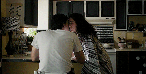 supremeleaderkylorens:Adam Driver and Golshifteh Farahani in Paterson