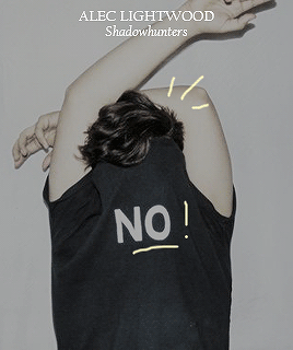 ginnyeweasley: character posters: alec lightwood // shadowhunters