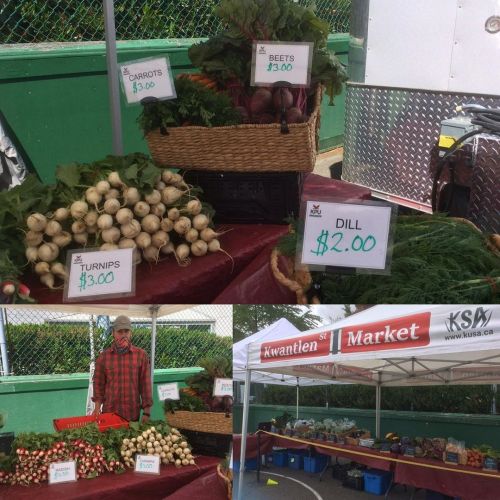 Kwantlen St. Farmars’ Market at Minoru Plaza. Tuesdays from 12 to 4 Come to meet amazing local farm