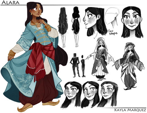 the-orator: So this was the final for my Gesture class, in which we had to design a character. I opt