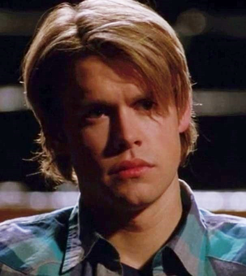 Chord Overstreet as Sam Evans in Glee.