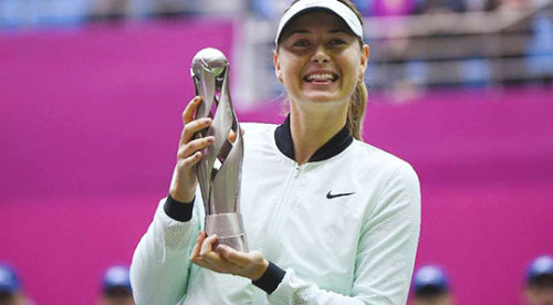 claypenko:Maria Sharapova | 2017 Tianjin Open Champion