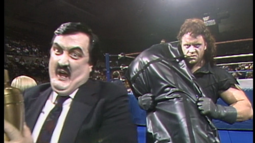 fishbulbsuplex:The Undertaker and Paul Bearer